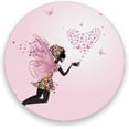 thumbnail image 3 of FREEAMG Fairy with Butterflies Coasters for Drinks Set of 4, Absorbent Ceramic Drink Coaster with Cork Base for Wooden Coffee Table, Cool Housewarming Gift for Home Decor, 3 of 6