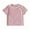P836 Pink, variant on Tfken Girls Soft Comfy Tops Holiday Daily Wear Short Sleeve Tees Tshirts Bowknot Graphic Print T-Shirts Fashion Children Trendy Clothes Size 4-5 Years