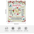 thumbnail image 3 of 50th Birthday Gifts for Women, 50 Year Old Gifts for Women, 50 Birthday Gifts for Women, 50th Birthday Gift Ideas, 50th Birthday Gifts, Throw Blanket 60"x50", 3 of 5