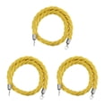 thumbnail image 3 of Seitruly Barrier Rope Crowd Control Stanchion Queue Twisted Rope with Hooks Type1 NO1, 3 of 6
