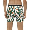 thumbnail image 2 of Men's Boxer Briefs, Cactuses Soft and Breathable Mens Underwear Boxer Briefs With Widen Waist, 2 of 5
