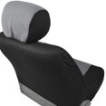 thumbnail image 5 of Car Seat Covers Full Set Front Rear Bench Cushion Pad Protector, Fit Most Cars, Trucks, Suvs, Vans, Gray, 5 of 12