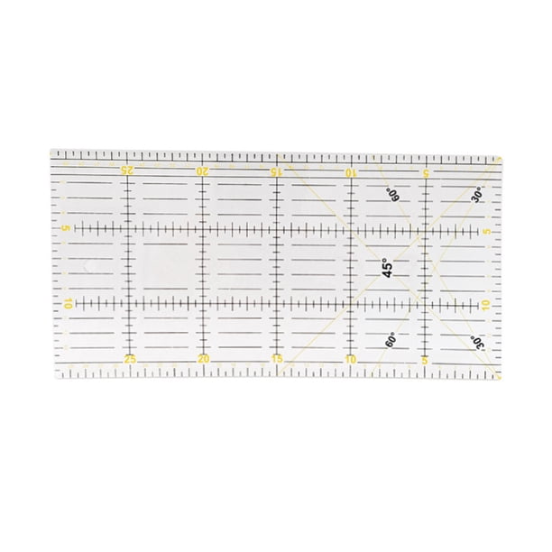 serony Patchwork Ruler Clear Scale Fabric Guide Dressmaking DIY Sewing ...