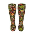 thumbnail image 6 of Pofeuu Paisley7 Print Stockings, Adult Running Hiking Socks for Youth and Adult-One Size, 6 of 8