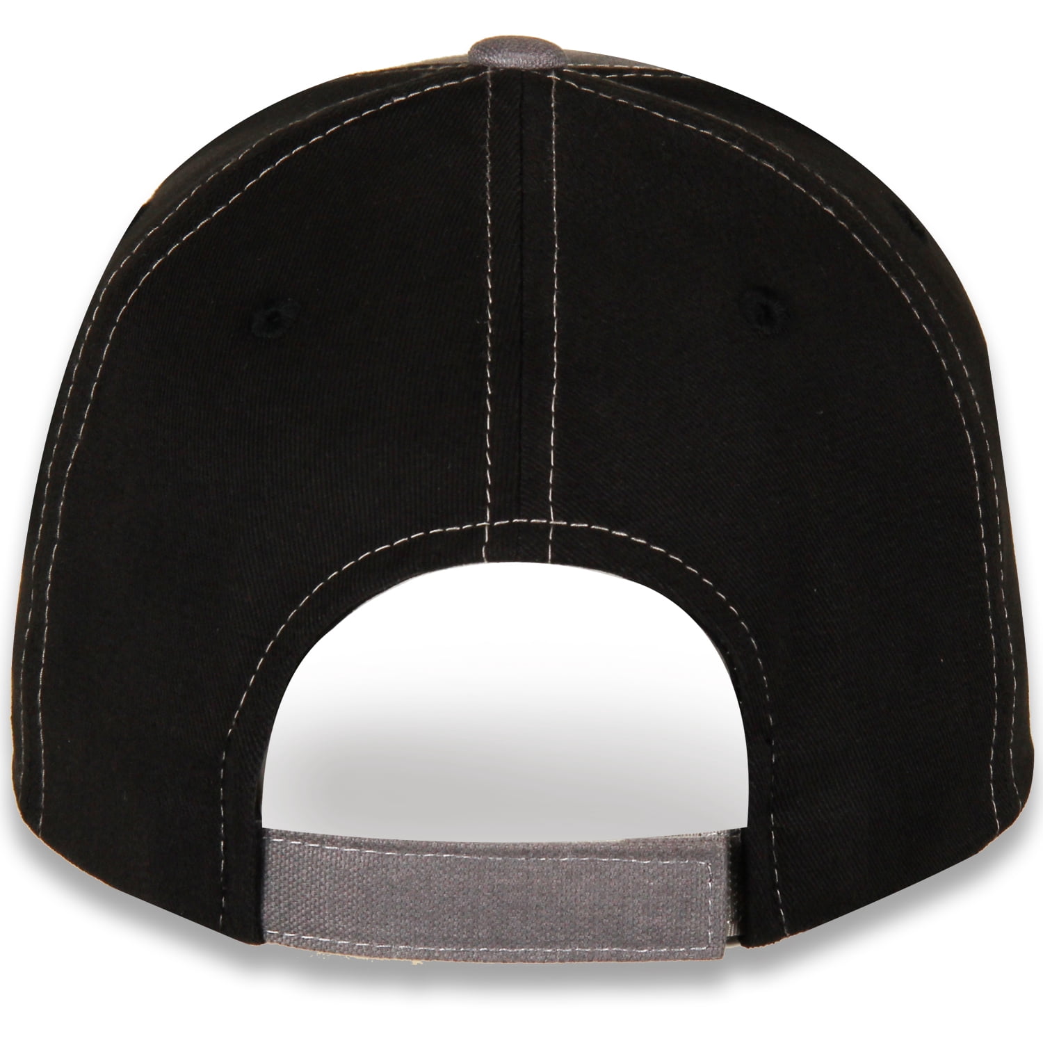 Ford Mustang Gray and Black Sandwich Brim Hat