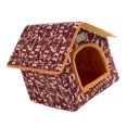 thumbnail image 4 of Portable Winter Pet Bed House, Removable Washable Cat House, Classical and Fashionable Design, Suitable for Dogs and Cats, Durable and Long Lasting, 4 of 7