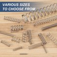 thumbnail image 5 of Compression Spring 6 mm OD 0.6 mm Wire 25 mm Free Length Extension Spring for DIY Projects (Silver Tone, Pack of 10), 5 of 7