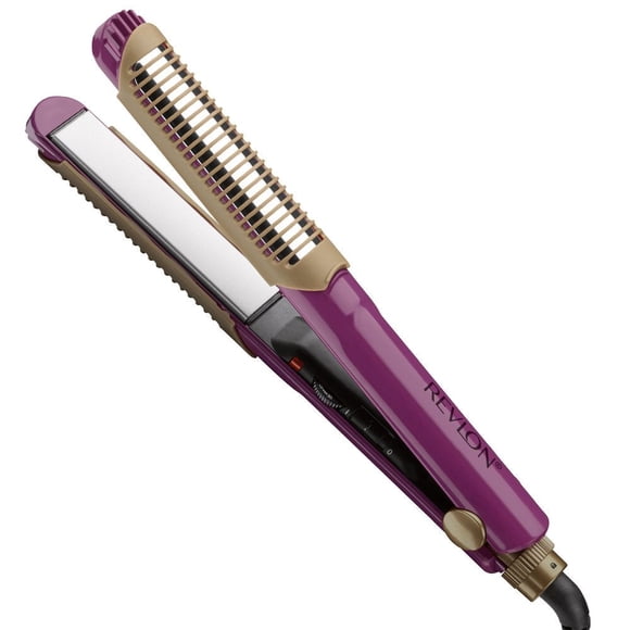 Revlon Alaciadora de Cabello con Triple Infusi&oacute;n Aceites - Estilizador y Acondicionador, 1&rdquo; XL