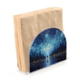 thumbnail image 2 of Starry Sky Lake and Trees Napkin Holder for Table Clear Napkin Stand Paper Holder Acrylic Organizer Dispenser Napkins for Dinner Kitchen Restaurant Room, 2 of 8