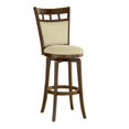 thumbnail image 2 of Hillsdale Jefferson 24" Swivel Counter Stool in Brown Cherry, 2 of 2