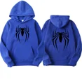 thumbnail image 1 of Nouveau Sweat à Capuche Automne et Hiver pour Hommes Mode de Rue Imprimé Araignée Sweat en Molleton Décontracté Ample Sweat à Capuche Spiderman Haut pour Hommes, 1 of 6