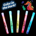 thumbnail image 6 of Crayola Glow in the Dark Coloring Set with Markers, Sea Creatures, Glow Toys for Kids, Unisex Child, 6 of 10
