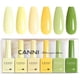 thumbnail image 1 of Set de esmaltes de uñas en gel CANNI, 6 colores, 9 ml, sin hemas, 1 of 9