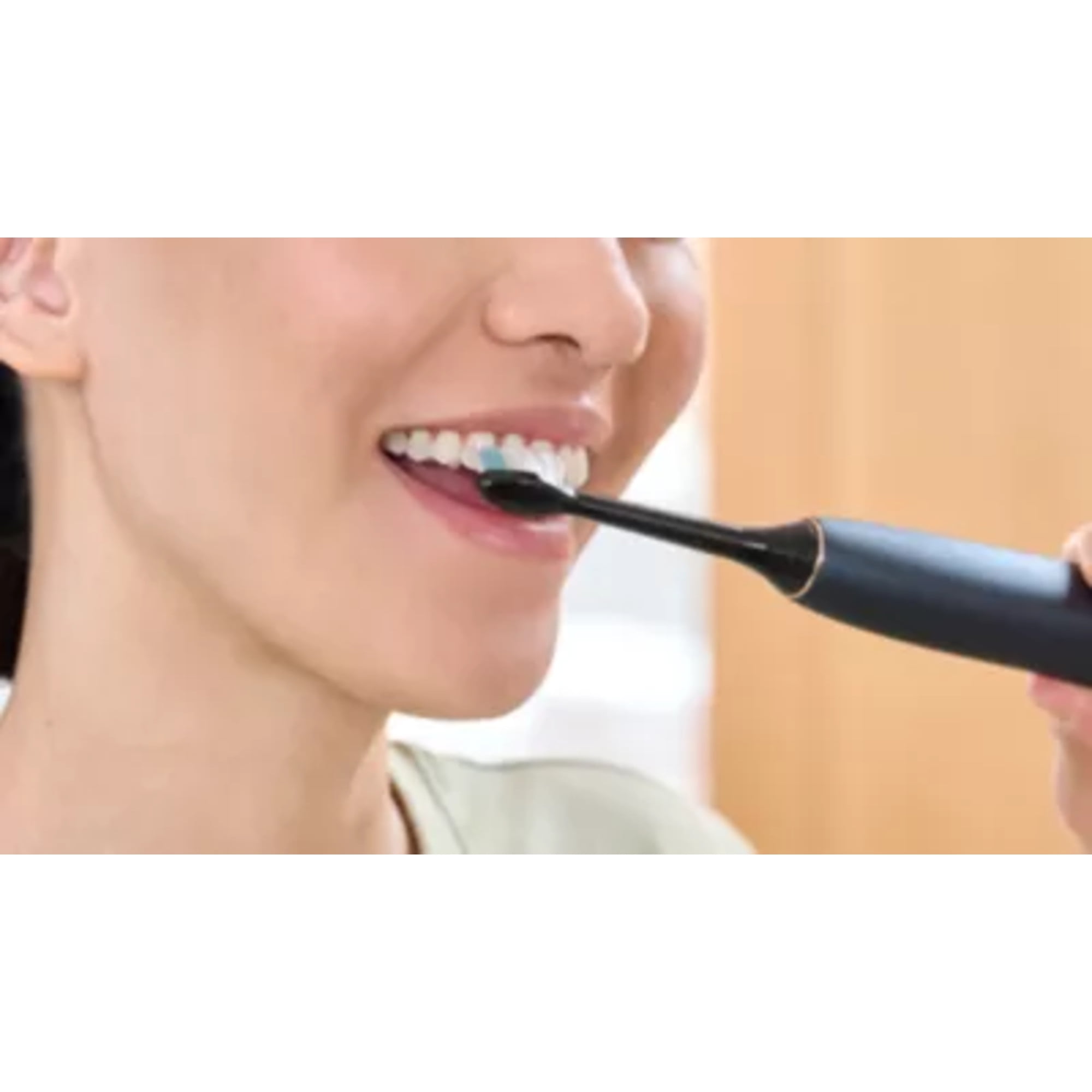 Philips Sonicare W Diamondclean - Genuine Replacement Electric Toothbrush Heads, Black, 4 Pack One Year Supply, HX6064/95