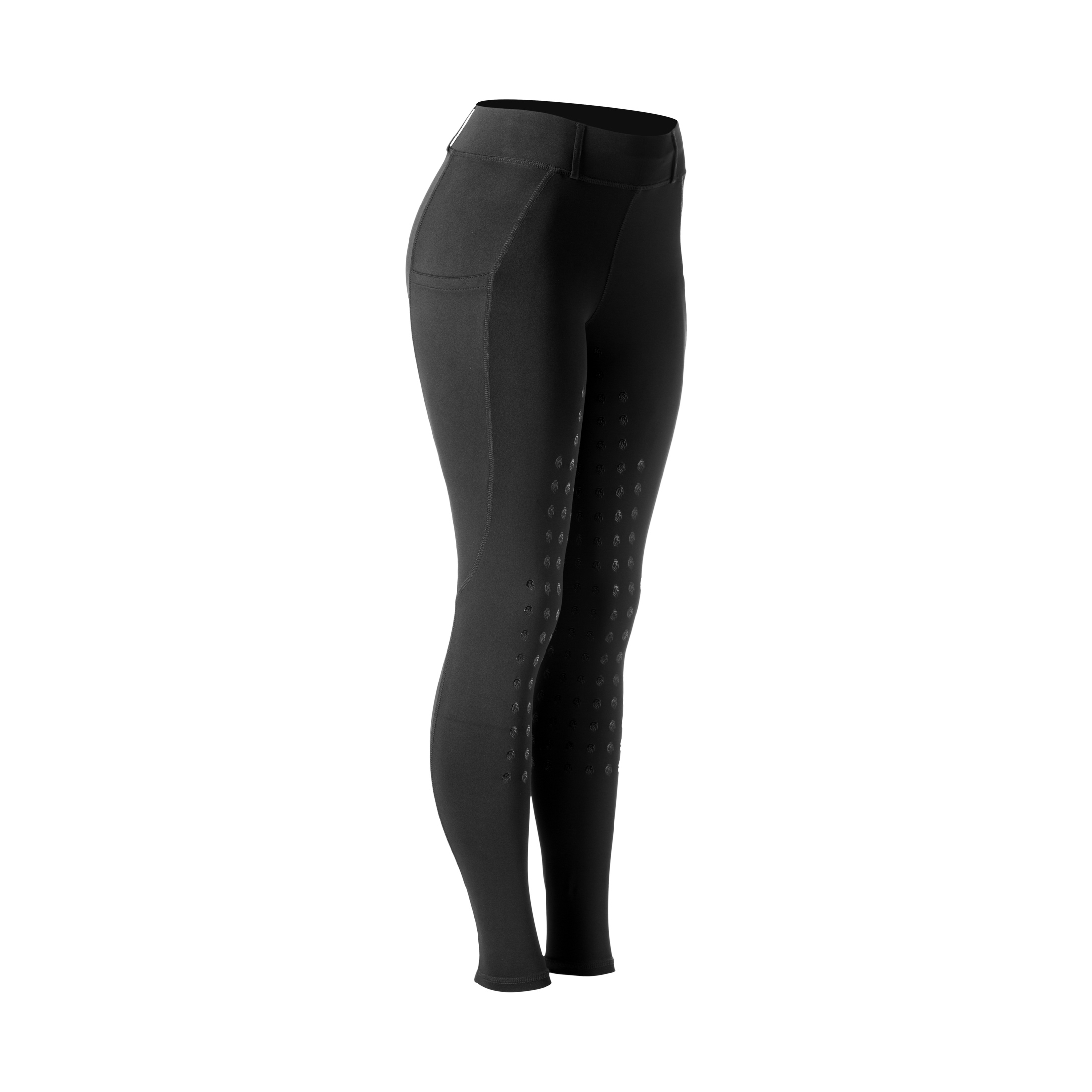 Equinavia Classic Womens Silicone Full Seat Horse Riding Pants with Phone Pockets | Equestrian Breeches Schooling Tights