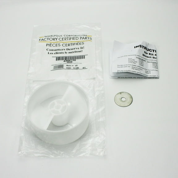 4388736 For Whirlpool Refrigerator Ice Bucket Auger Drum