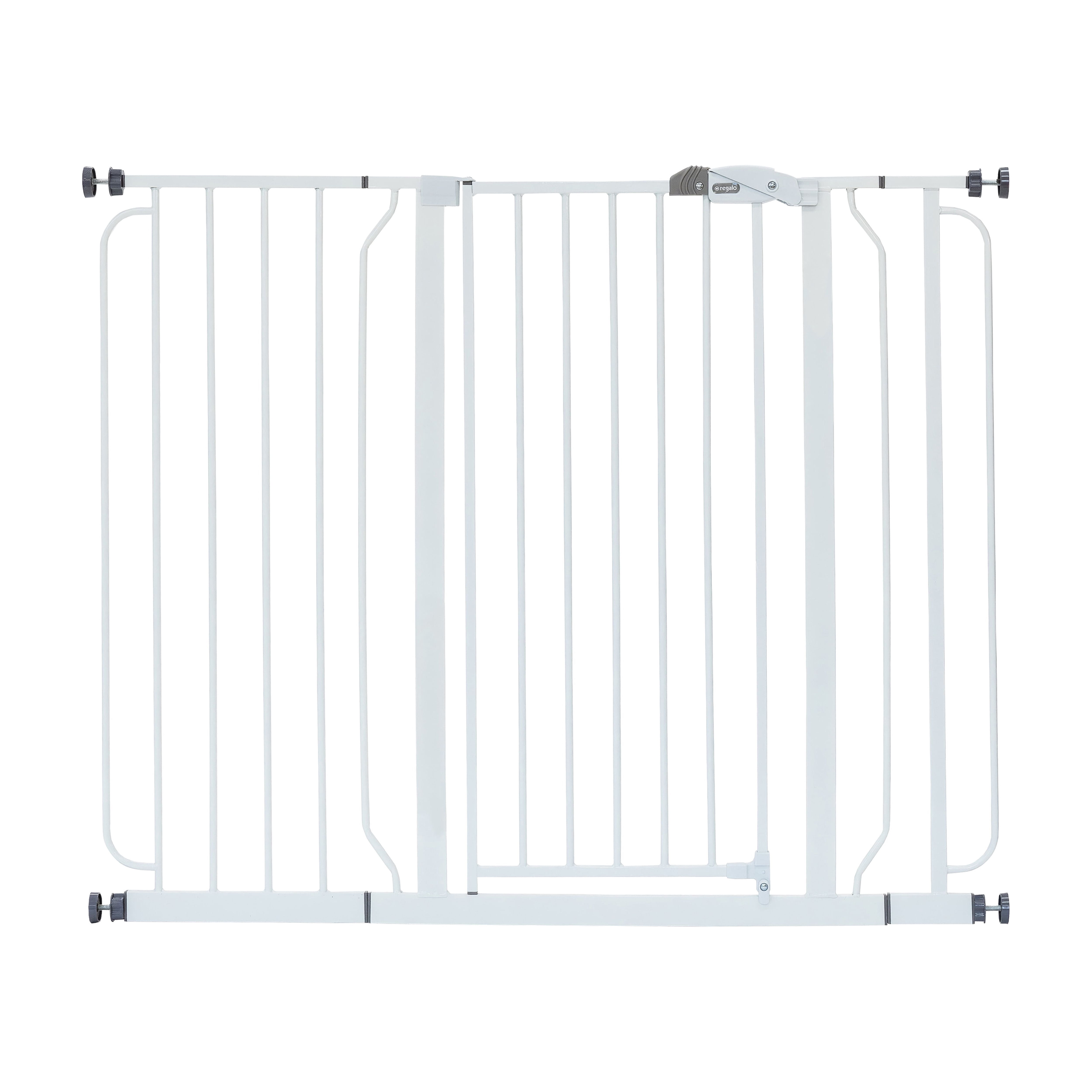 Regalo 36 inch Tall and 49 inch Wide Walk Thru Baby Gate, Extra Wide, Ages 6 to 24 Months