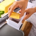 thumbnail image 3 of Rallador de queso rotatorio manual Rallador de queso multiusos Cortador de queso tres en uno, 3 of 5