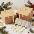 thumbnail image 7 of 5 Rolls Christmas Ribbon 1.5 inch Wide Decorative Ribbon for Gift Wrapping and Holiday Decorations Abstract Summer Background, 7 of 7