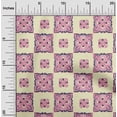 thumbnail image 1 of oneOone Viscose Chiffon Fabric Floral Block Print Fabric BTY 42 Inch Wide, 1 of 4