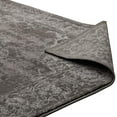 thumbnail image 6 of Modway Gamela Rustic Vintage Ornate Floral Medallion 5x8 Area Rug in Antique Light and Dark Brown, 6 of 8