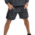 thumbnail image 3 of Champion Men's Printed Hybrid Water Resistant 7 Shorts Black Size X-Large, 3 of 3