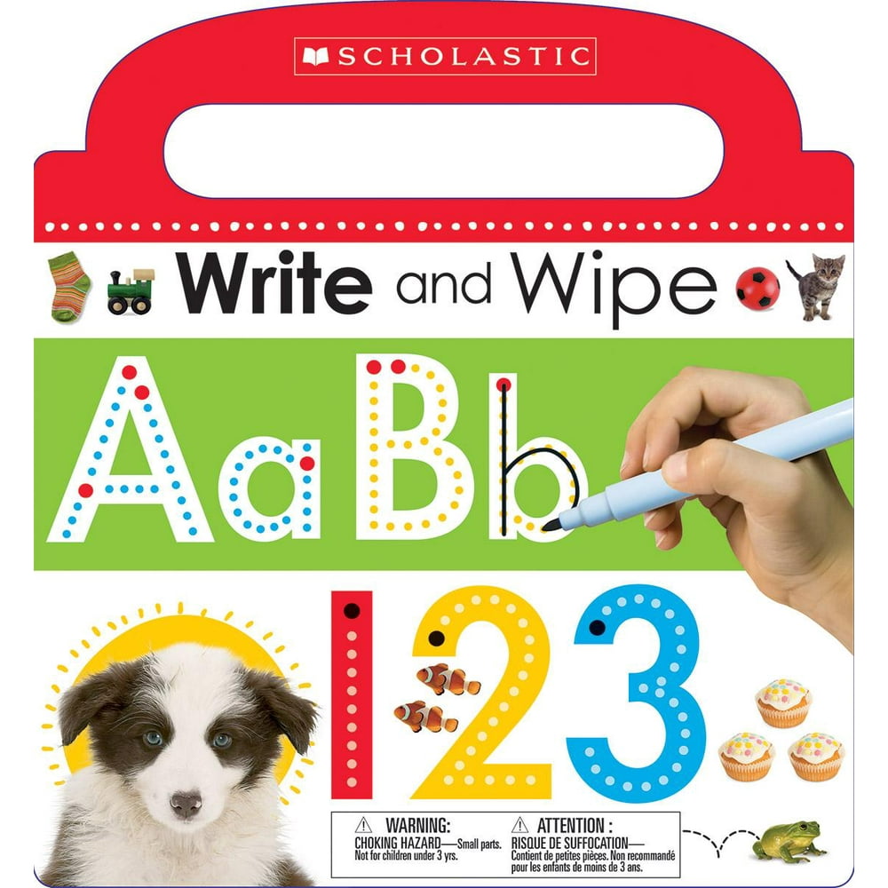 Write and Wipe ABC 123 (Board Book) - Walmart.com - Walmart.com