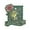 Green, variant on VOAVEKE Easter Decorations, Valentines Decorations, Flower Metal Bookmark, Literary Romance Hollow Flower Reading Mark Memo Book