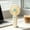 Yellow-YE, variant on MMJ Portable Fan Handheld Mini USB Rechargeable 3 Speed Desk Fan Personal Cooling 5.91in Yellow