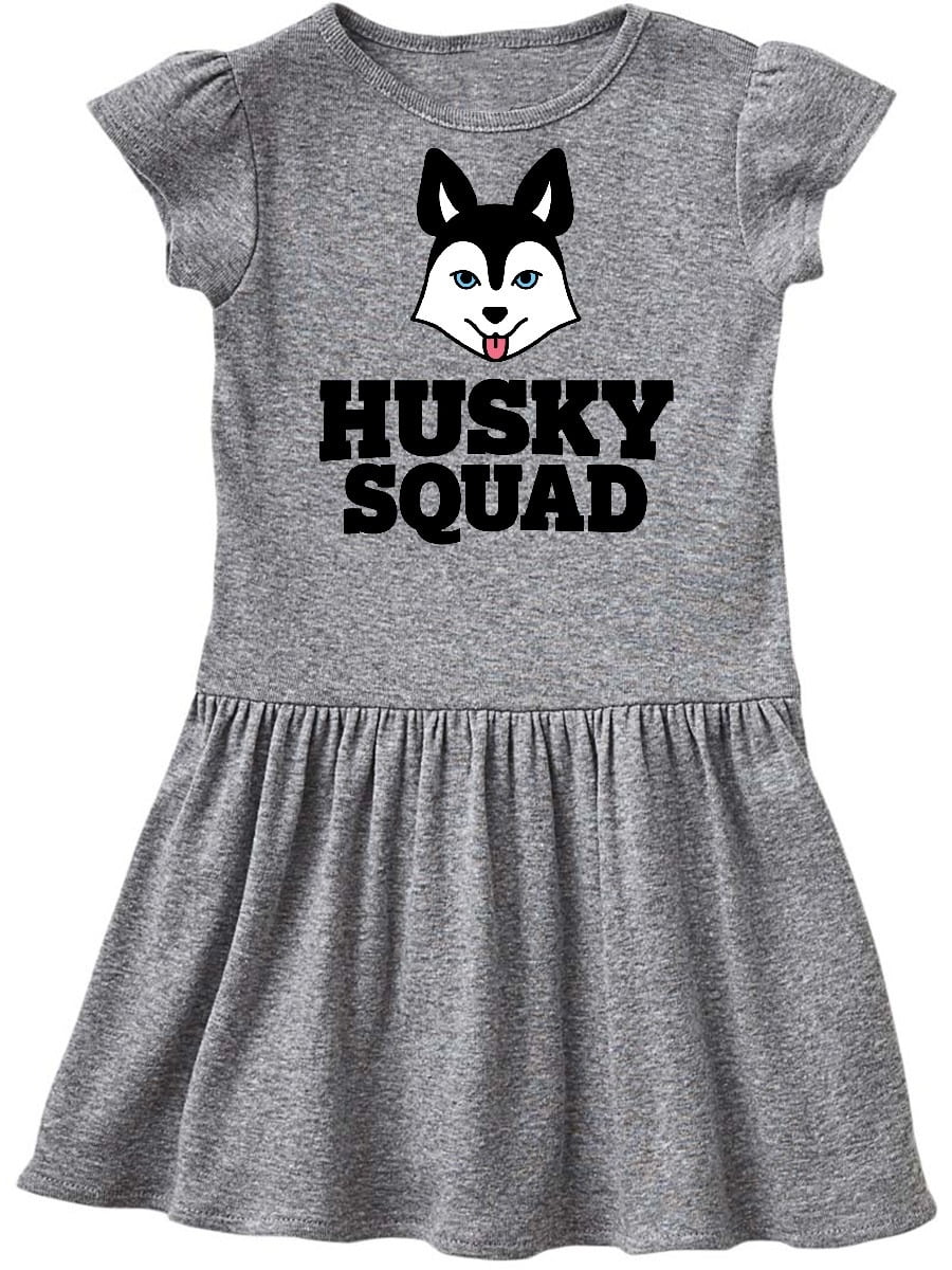 Dog Husky Squad Infant Dress