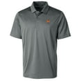 thumbnail image 2 of Men's Cutter & Buck Gray Syracuse Orange Big & Tall Prospect Textured Stretch DryTec Polo, 2 of 3