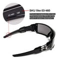 thumbnail image 2 of Walleva Ice Blue Polarized Replacement Lenses for Oakley Oil Rig Sunglasses, 2 of 6