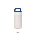 thumbnail image 4 of Yuarrent Aspiradora de repuesto portátil de Color sólido esmerilado de boca ancha reutilizable para el hogar aspiradora de regalo con tapa de Teteras Blanco 350ml, 4 of 6