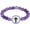 Purple, variant on NFC Christian Bead Bracelets for Women, Men and Teens, Verse Bracelets - Inspiring Daily Scripture Christmas Stocking Stuffers Gifts Ideas