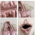 thumbnail image 6 of JennyShop  Large Puffer Tote Bag for Women, Puffy Tote Bag Padded Puffy Tote Lattice Handbags, Fashion Shoulder Bag Puffer Luxury Bags, 6 of 6