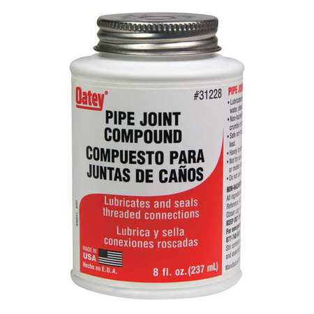 OATEY 31228 Pipe Joint Compound,8 oz.,Gray