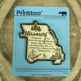 thumbnail image 1 of USA Missouri State Map Wooden Magnet Souvenir Fridge Magnet Gift, 1 of 4