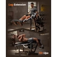thumbnail image 4 of Professional Leg Press Machine, 88 lbs Heavy Duty Carbon Steel Strength Training Equipment for Home Gym, Compact Lower Body Workout Station, 4 of 8