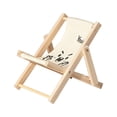 thumbnail image 2 of Nomeni Phone Stand Clearance, Beach Chair Mobile Phone Bracket Mini Doll Accessories Photo Props Mini Toy Model Home Doll House Office Supplies E, 2 of 9