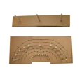 thumbnail image 1 of simhoa Bow Maker for Ribbon Diy Hairs Bows Gift Multipurpose Wooden Ribbon Bow Maker, 1 of 8