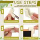 thumbnail image 3 of AURARMLET 12Ud Protectores Para Esquinas De Muebles En Espuma Con En U Para Transporte Seguro, 3 of 7