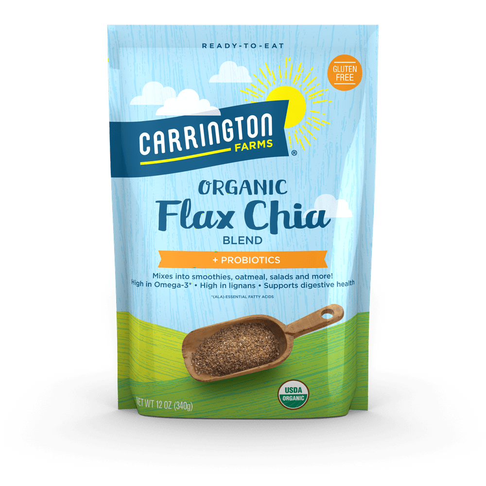 Carrington farms flax chia seed blend, 12.0 oz