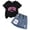 A320-F, variant on TOWED22 Girls Skirt Set Kids Toddler Girl Summer Clothes Letter Print Short Sleeve T-Shirt and Denim Skirt Summer Casual 2 Piece Outfit(D,3-4 Y)