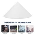 thumbnail image 3 of HOOWIFFY Abat-Jour pour Lampes de Table Blanc 1 Ensemble pour Usage Hôtel, 3 of 8