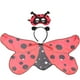 thumbnail image 1 of 1 juego de accesorios para disfraz de mariquita que incluye diadema de mariquita y máscara de mariquita, 1 of 6