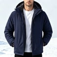 thumbnail image 7 of Men's Lightweight Waterproof Rain Jacket for Outdoor Softshell Breathable Windbreaker Rain Coat Hooded with Pockets, 7 of 7