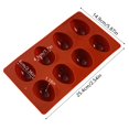 thumbnail image 2 of Molde de silicona Rthjsfj de 8 cavidades en forma de huevo de Pascua, 2 piezas, 2 of 7