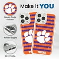 thumbnail image 2 of Clemson Tigers HD Phone Case Compatible with Apple iPhone 14 (Field) by Affinity Bands, 2 of 3