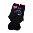 thumbnail image 3 of TeeHee Women Happy Birthday Cotton Crew Socks 4-Pack (Happy Birthday), 3 of 8