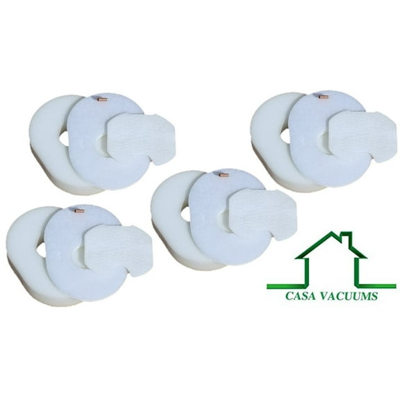 4 Foam & Felt Kits Fit Shark Rocket HV300, HV300W, HV301, HV302, HV303, HV305, HV308, HV310, HV292, UV450 Part XFFV300